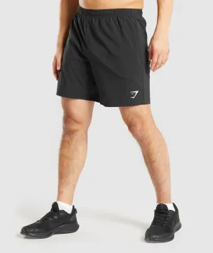 Gymshark Arrival Zip Pocket Shorts - Black