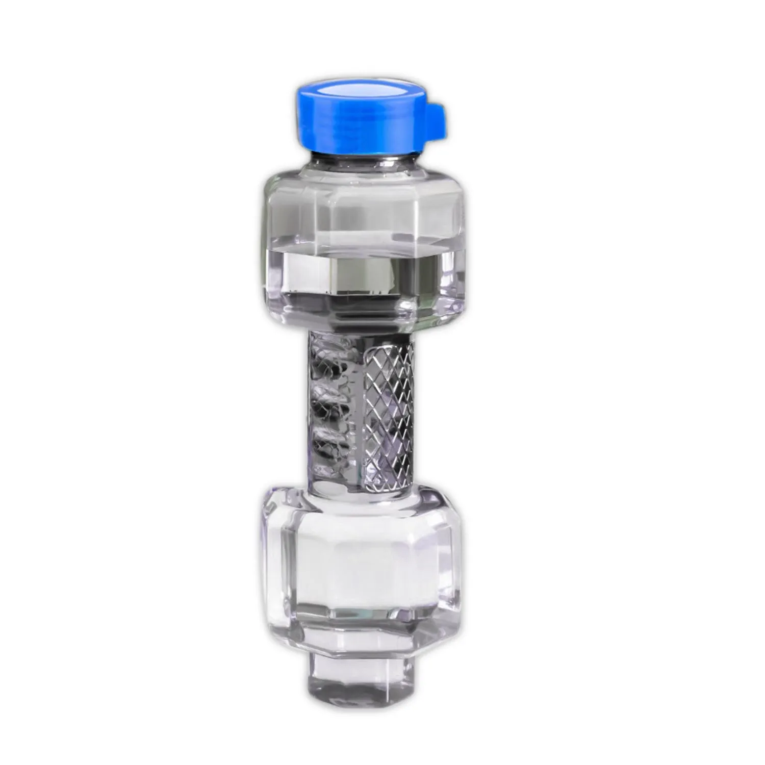 0699 Unbreakable Plastic dumbbell Shape Water Bottle