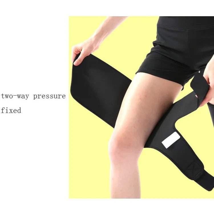 1pair Adhesive Thigh Protector Sports and Fitness Leg Protector, Specification: M（55 x 19cm）