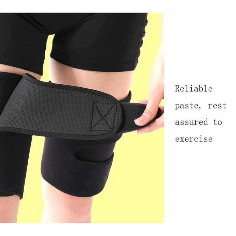 1pair Adhesive Thigh Protector Sports and Fitness Leg Protector, Specification: M（55 x 19cm）