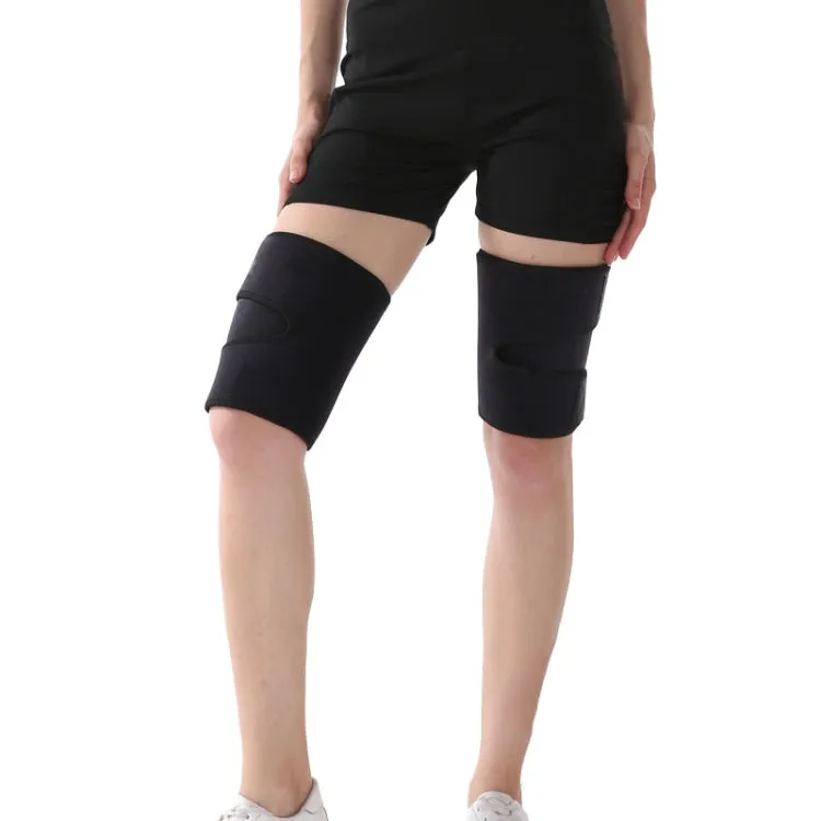 1pair Adhesive Thigh Protector Sports and Fitness Leg Protector, Specification: M（55 x 19cm）