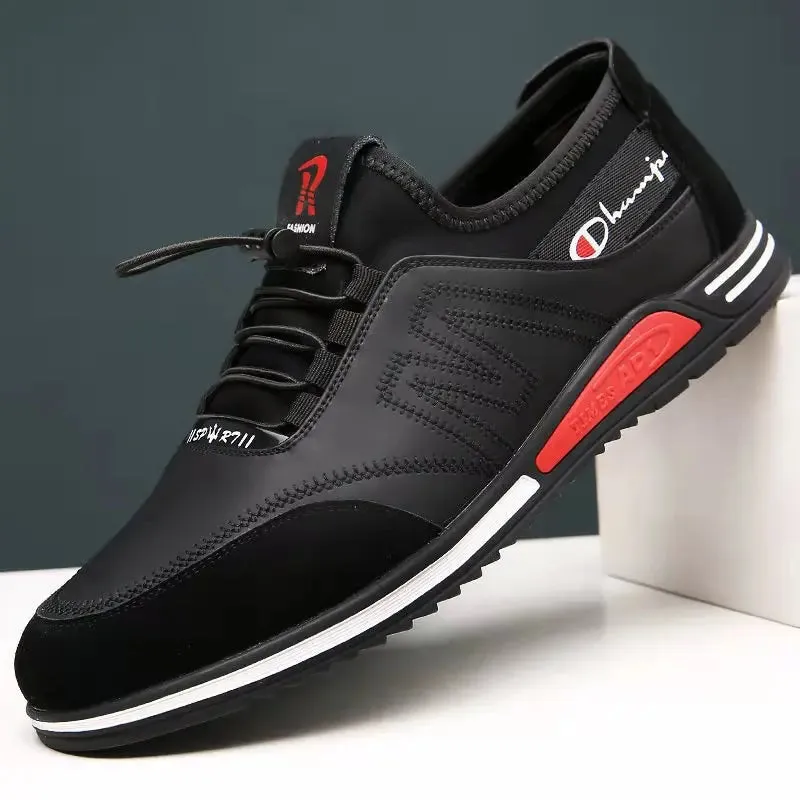 2024 New Men's Casual Sports Shoes Slip on Breathable Men's Shoes Men's Outdoor Non-slip Wear-resistant Running Shoes Men Shoes