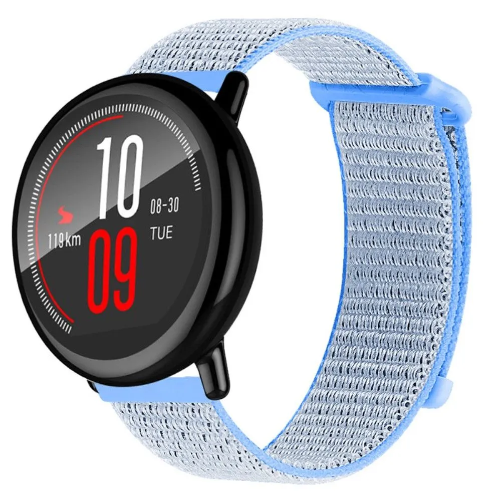 22mm Amazfit GTR 47mm / Pace / Stratos nylon watch strap - Lake Blue