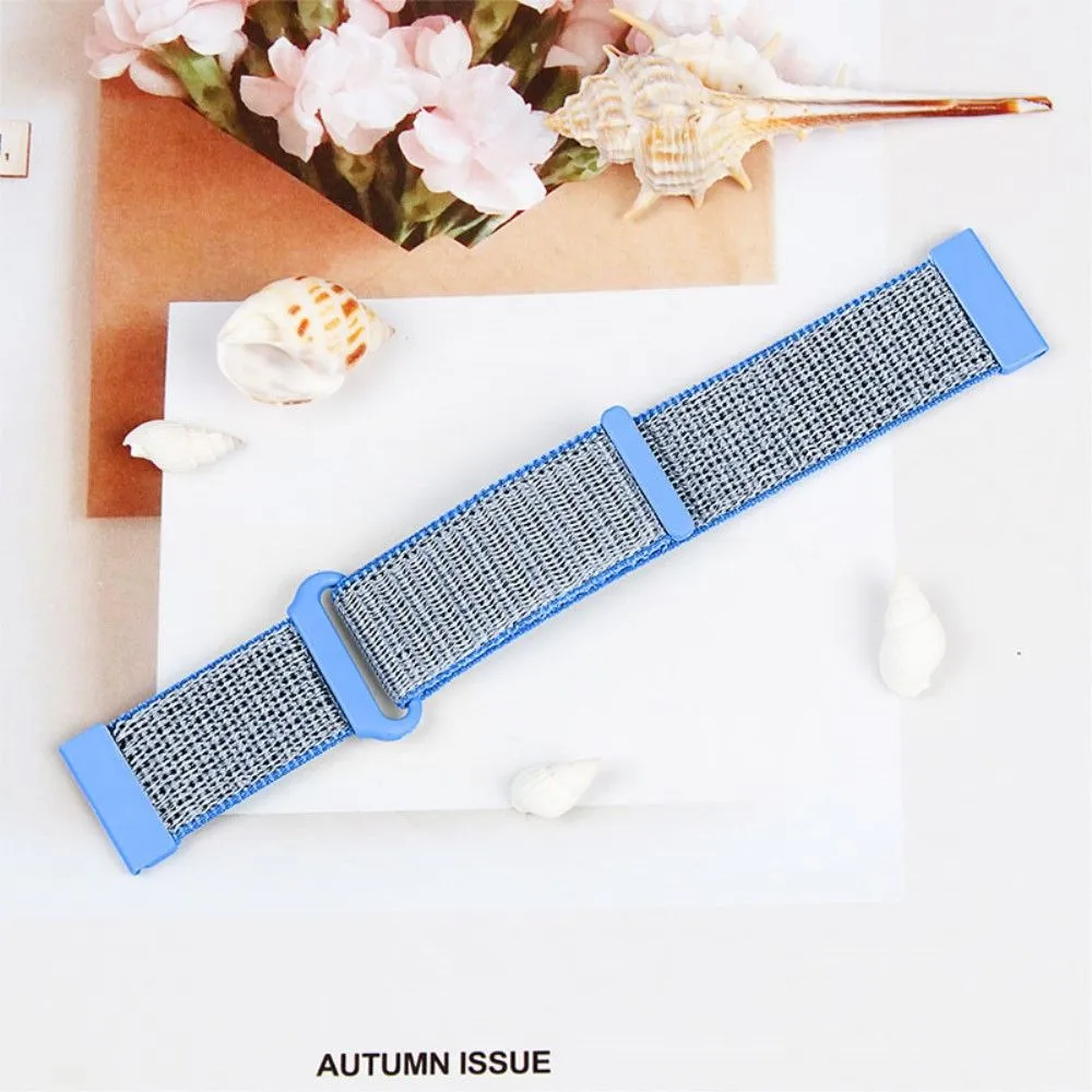 22mm Amazfit GTR 47mm / Pace / Stratos nylon watch strap - Lake Blue