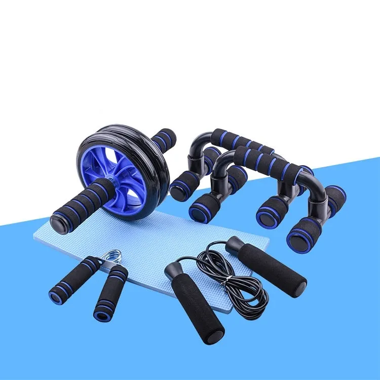 5 In 1 Family Fitness Exercise Abdominal Wheel Set