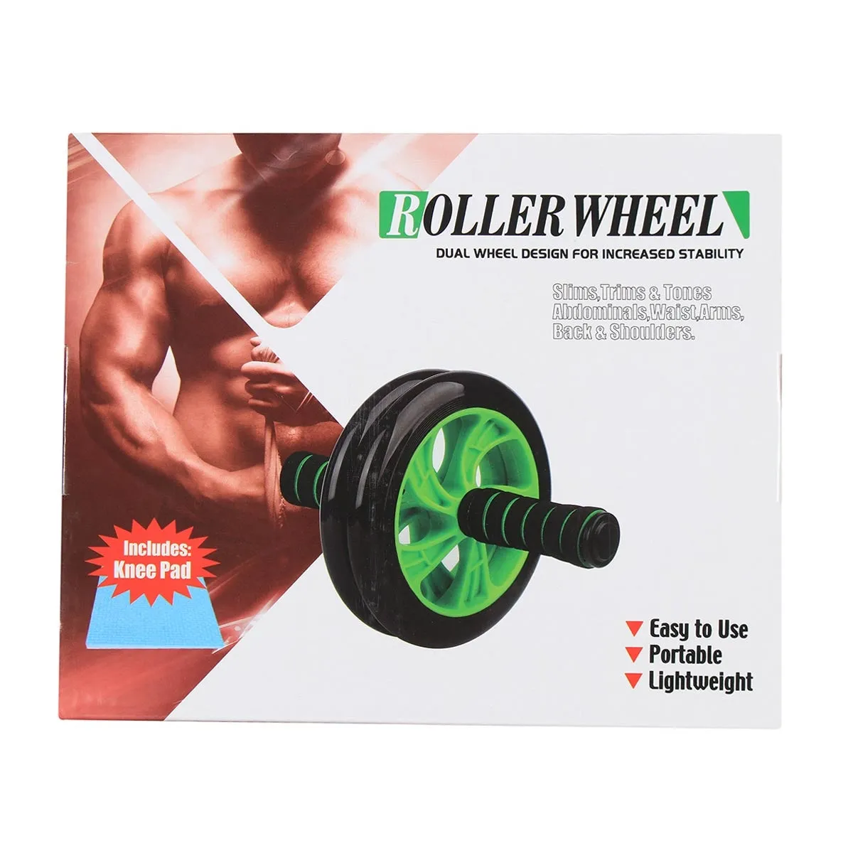 AB ROLLER EXERCISE WHEEL