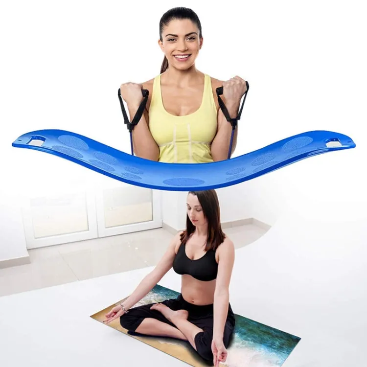 ABS Twist Fitness Balance Board Abdomen Leg Swing Exercise Board Yoga Balance Board(Orange   Orange Rope)