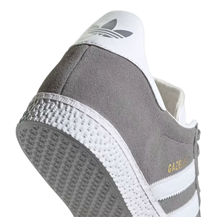 Adidas Originals scarpa sneakers da ragazzi Gazelle FW0716 grigio-bianco