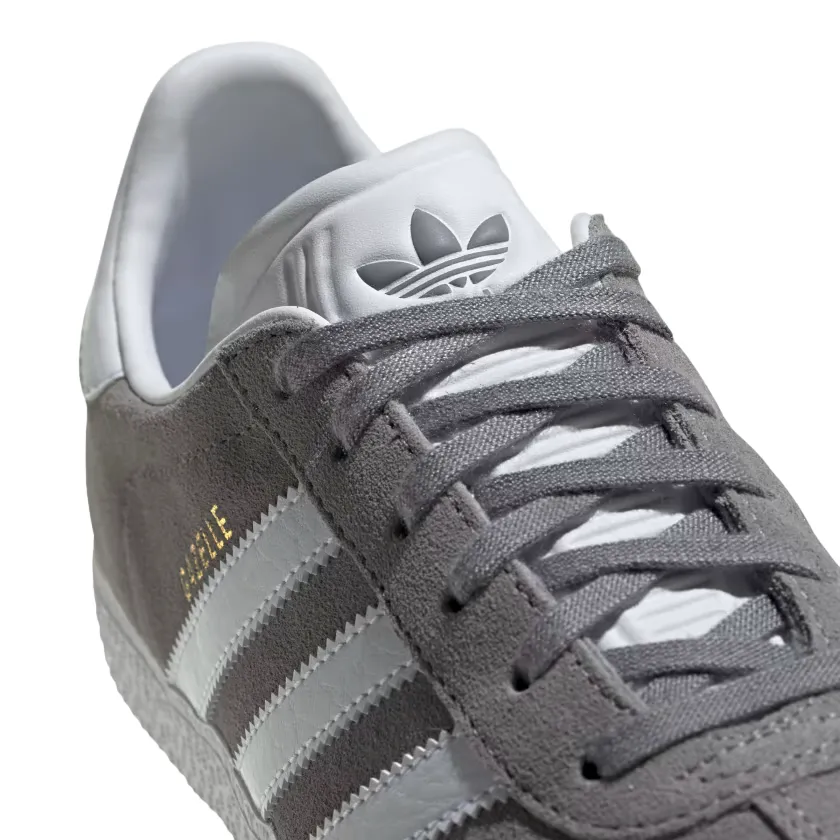 Adidas Originals scarpa sneakers da ragazzi Gazelle FW0716 grigio-bianco