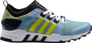 Adidas Palace x EQT 'Flurro Yellow' sneakers, blue