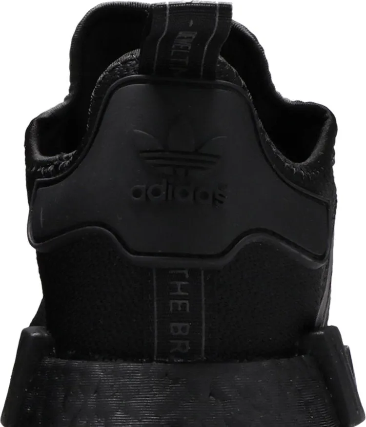 Adidas Pharrell x NMD_R1 'Black Future' sneakers, black