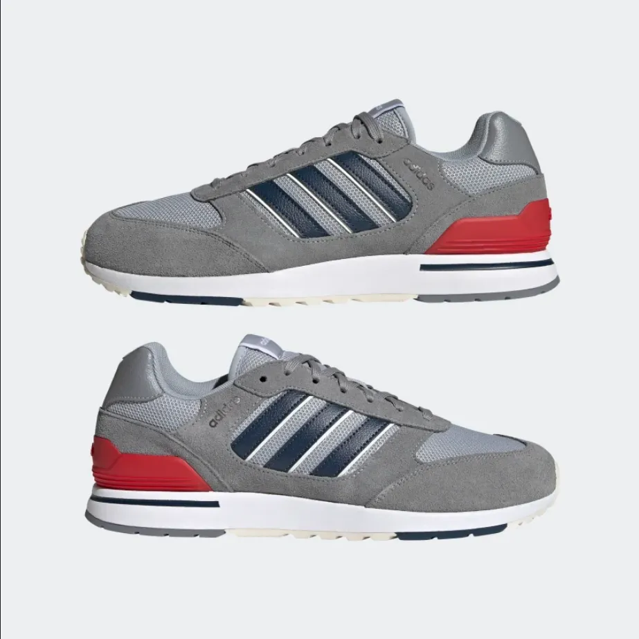 Adidas scarpa sneakers da uomo Run 80s GV7305 grigio