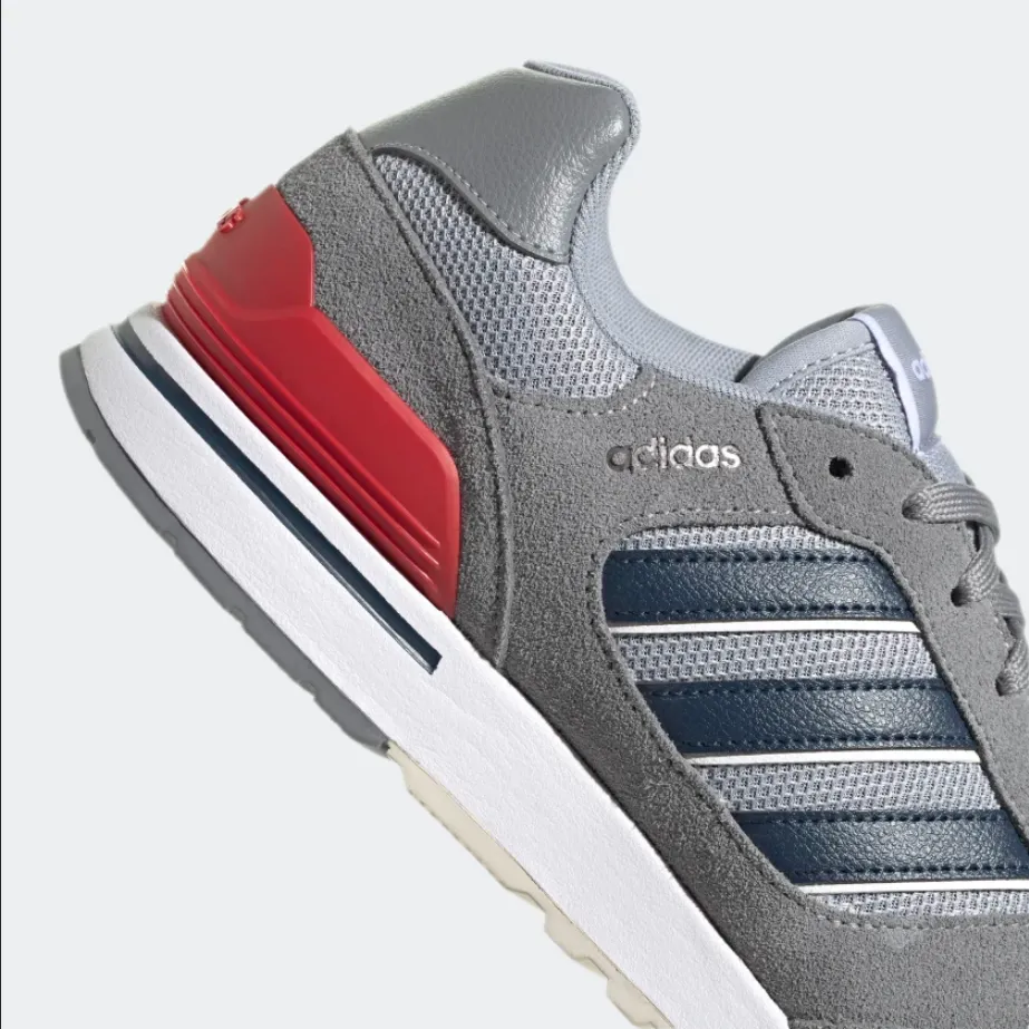 Adidas scarpa sneakers da uomo Run 80s GV7305 grigio