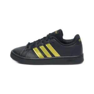 Adidas Stan Smith Low-Top Sneakers Pu Leather Black Colour For Women