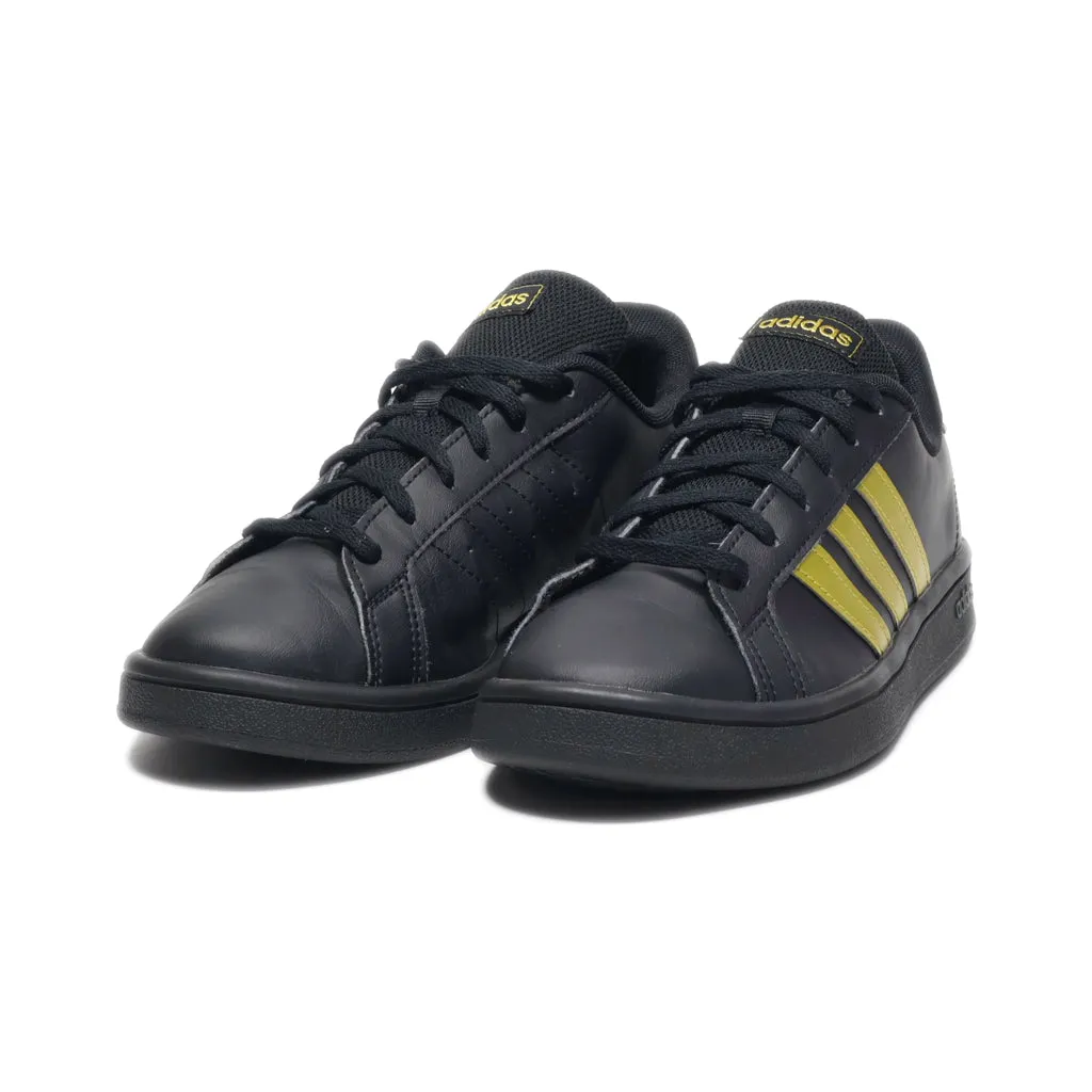 Adidas Stan Smith Low-Top Sneakers Pu Leather Black Colour For Women