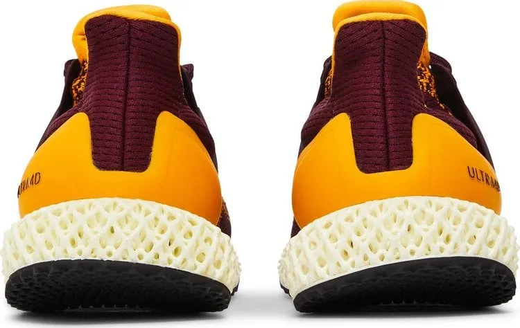 Adidas Ultra 4D 'Arizona State' Sneakers, Red