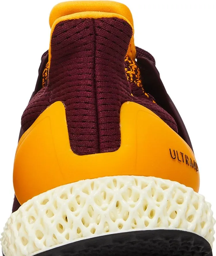 Adidas Ultra 4D 'Arizona State' Sneakers, Red