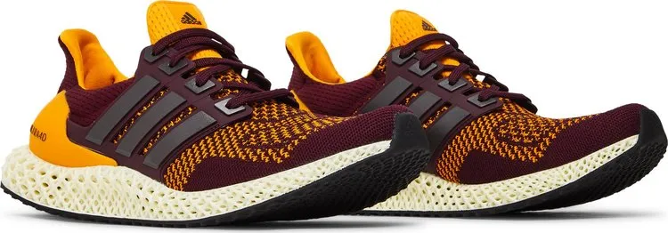 Adidas Ultra 4D 'Arizona State' Sneakers, Red