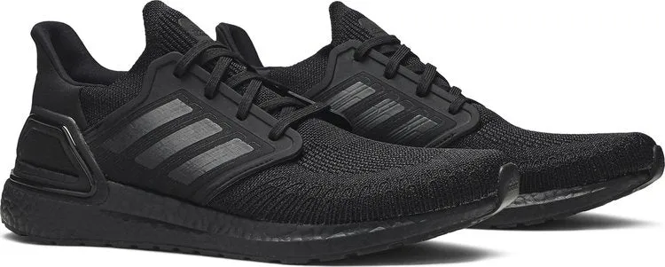 Adidas UltraBoost 20 'Triple Black' sneakers, black