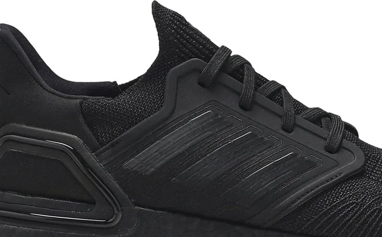 Adidas UltraBoost 20 'Triple Black' sneakers, black