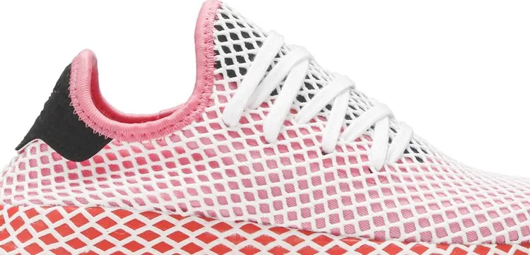 Adidas Wmns Deerupt 'Black Pink Rose' sneakers, black