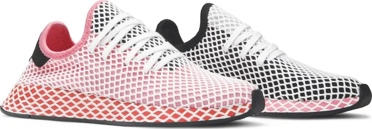 Adidas Wmns Deerupt 'Black Pink Rose' sneakers, black