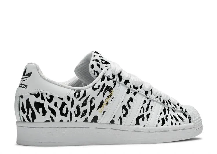 Adidas WMNS SUPERSTAR 'CHEETAH PRINT' sneakers, white