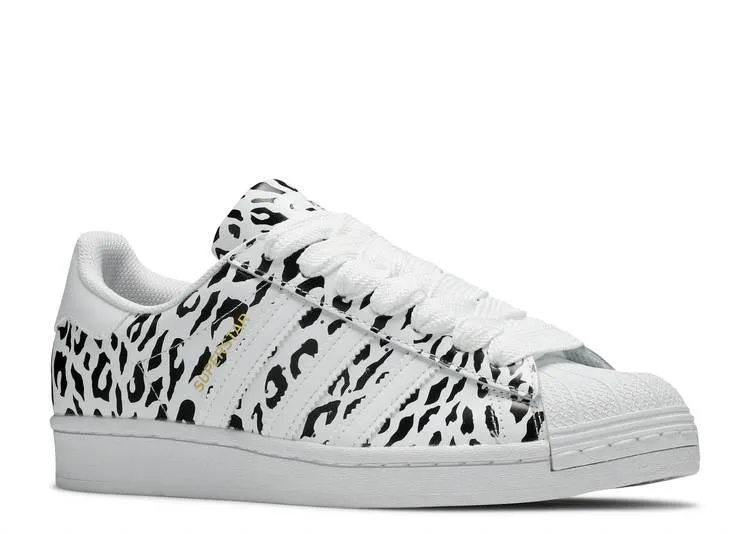 Adidas WMNS SUPERSTAR 'CHEETAH PRINT' sneakers, white