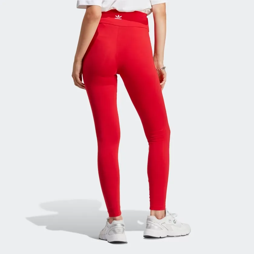 Adidas Women's Adicolor Essentials Leggings - Better Scarlet Red