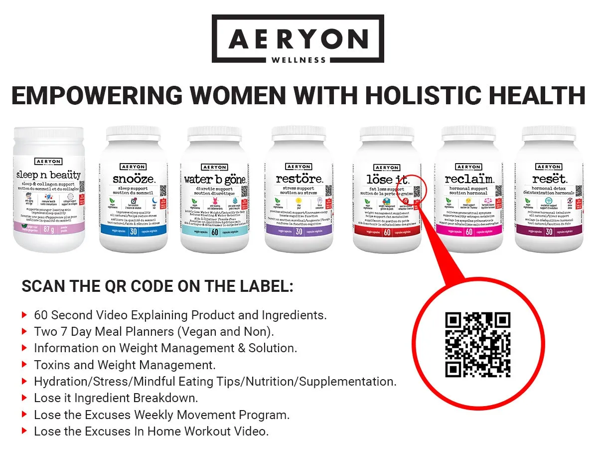 Aeryon Wellness Löse It Fat Loss Support