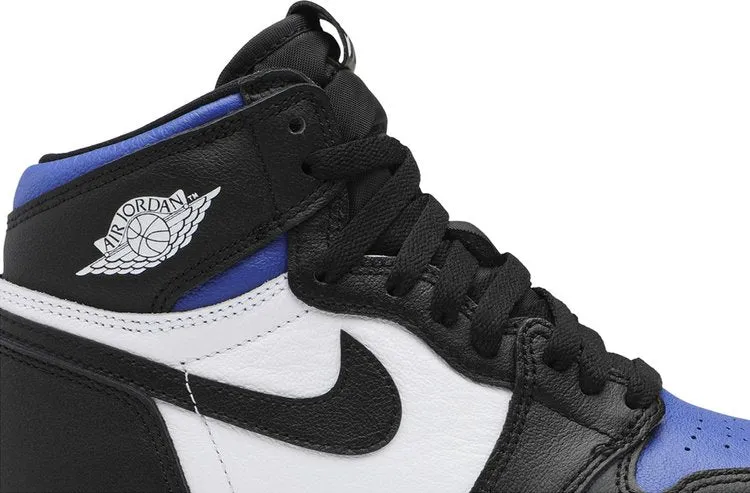 Air Jordan 1 Retro High OG GS Royal Toe Sneakers, Blue