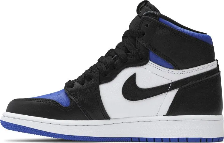 Air Jordan 1 Retro High OG GS Royal Toe Sneakers, Blue