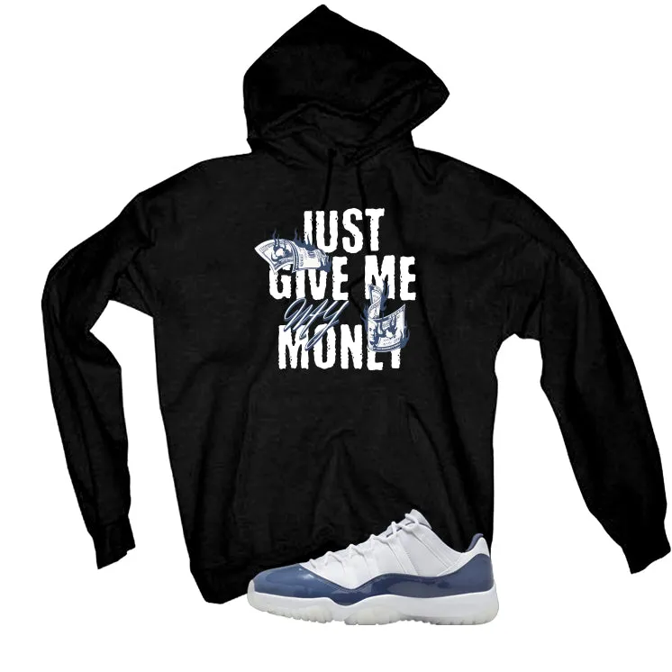 Air Jordan 11 Low Diffused Blue Black T-Shirt (Just give me my money)| illcurrency