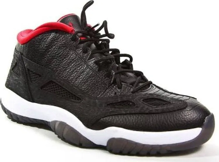 Air Jordan 11 Retro Low Black Charcoal Red 2011 sneakers, black