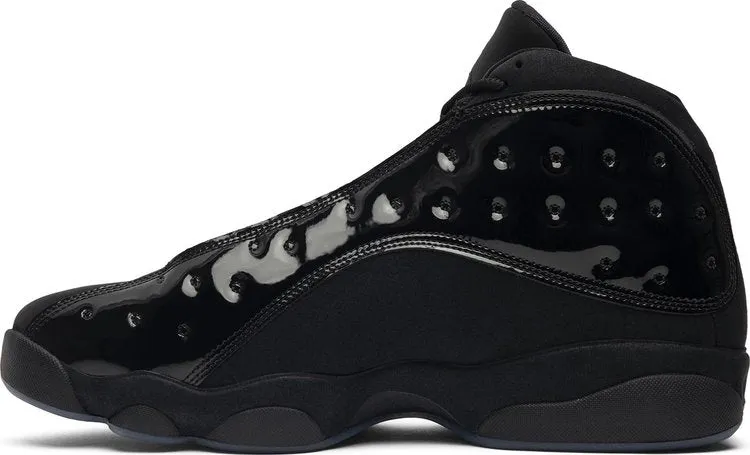 Air Jordan 13 Retro Cap and Gown Sneakers, Black