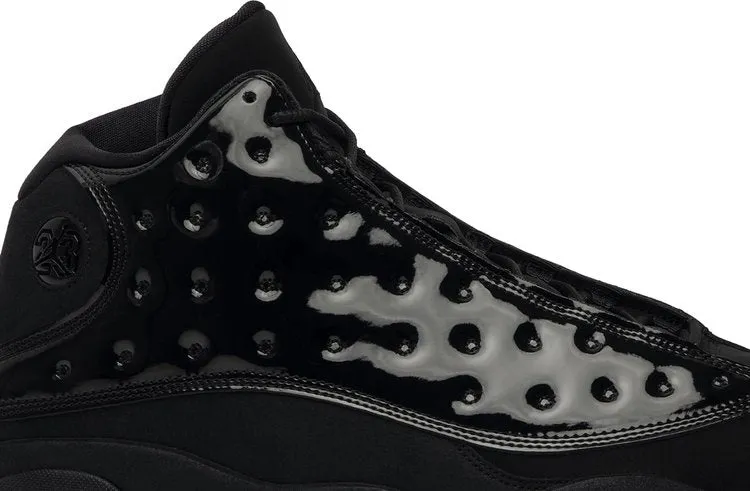 Air Jordan 13 Retro Cap and Gown Sneakers, Black