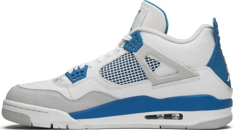 Air Jordan 4 Retro Military Blue 2012 sneakers, white