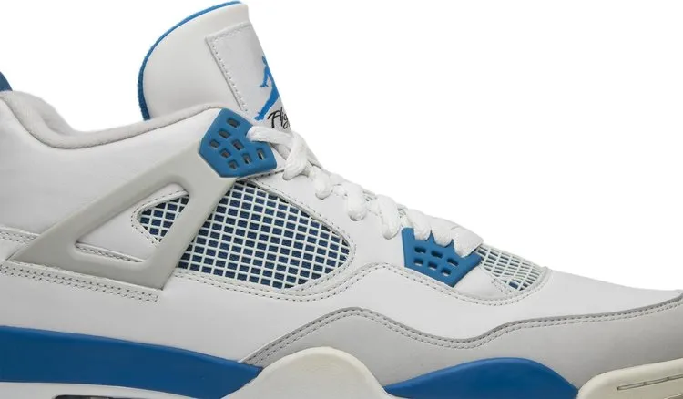 Air Jordan 4 Retro Military Blue 2012 sneakers, white