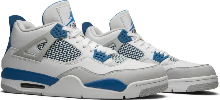 Air Jordan 4 Retro Military Blue 2012 sneakers, white