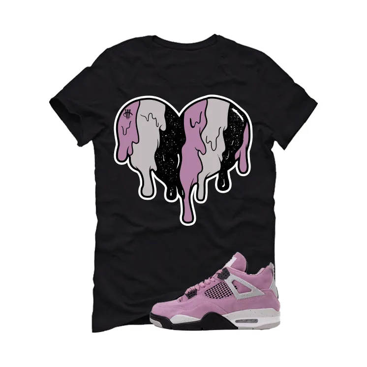 Air Jordan 4 WMNS Orchid Black T-Shirt (Heart)| illcurrency