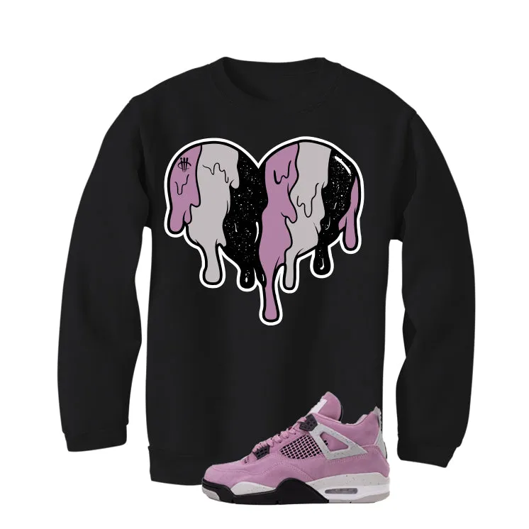 Air Jordan 4 WMNS Orchid Black T-Shirt (Heart)| illcurrency