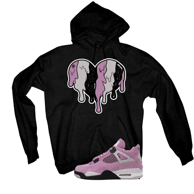 Air Jordan 4 WMNS Orchid Black T-Shirt (Heart)| illcurrency