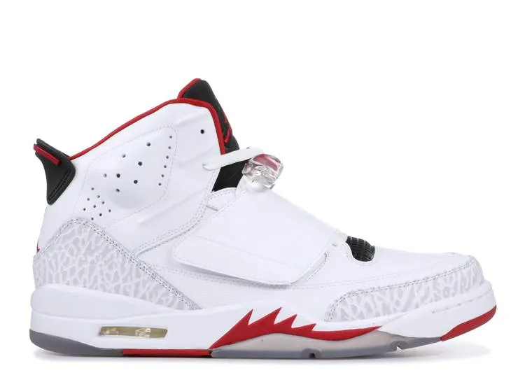 AIR JORDAN SON OF MARS 'FIRE RED' sneakers, white