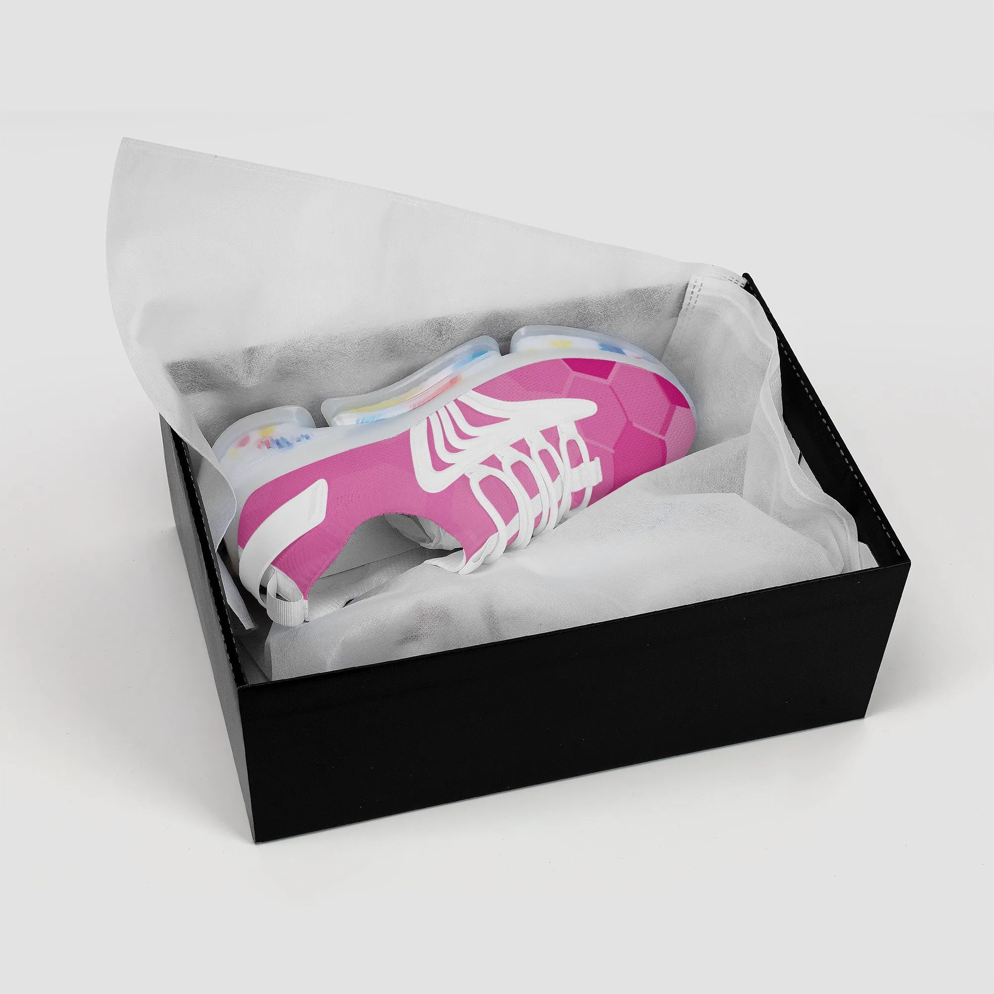 Air Max React Sneakers - White/Pink