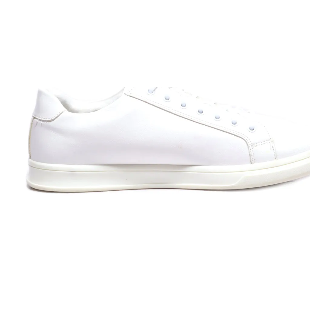 Aldo Low-Top Sneakers Leather White Colour For Men