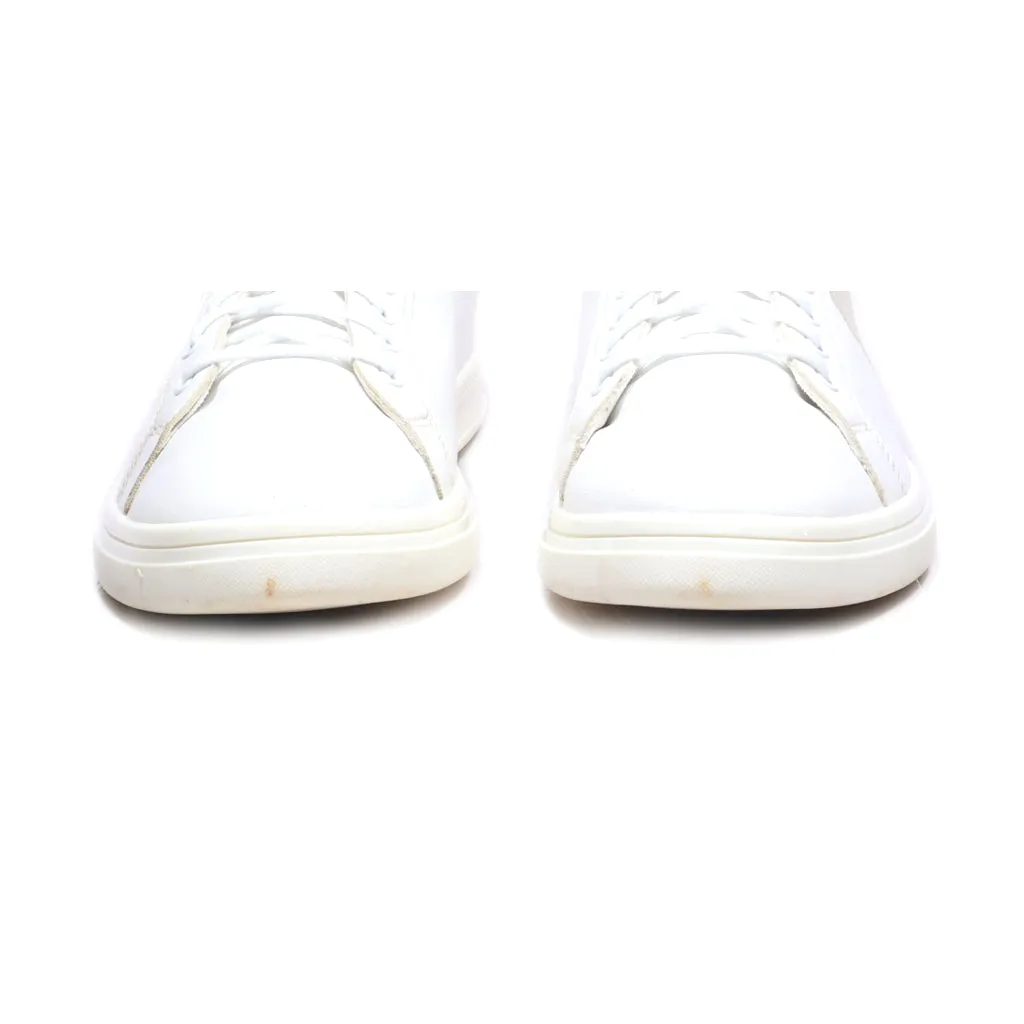 Aldo Low-Top Sneakers Leather White Colour For Men