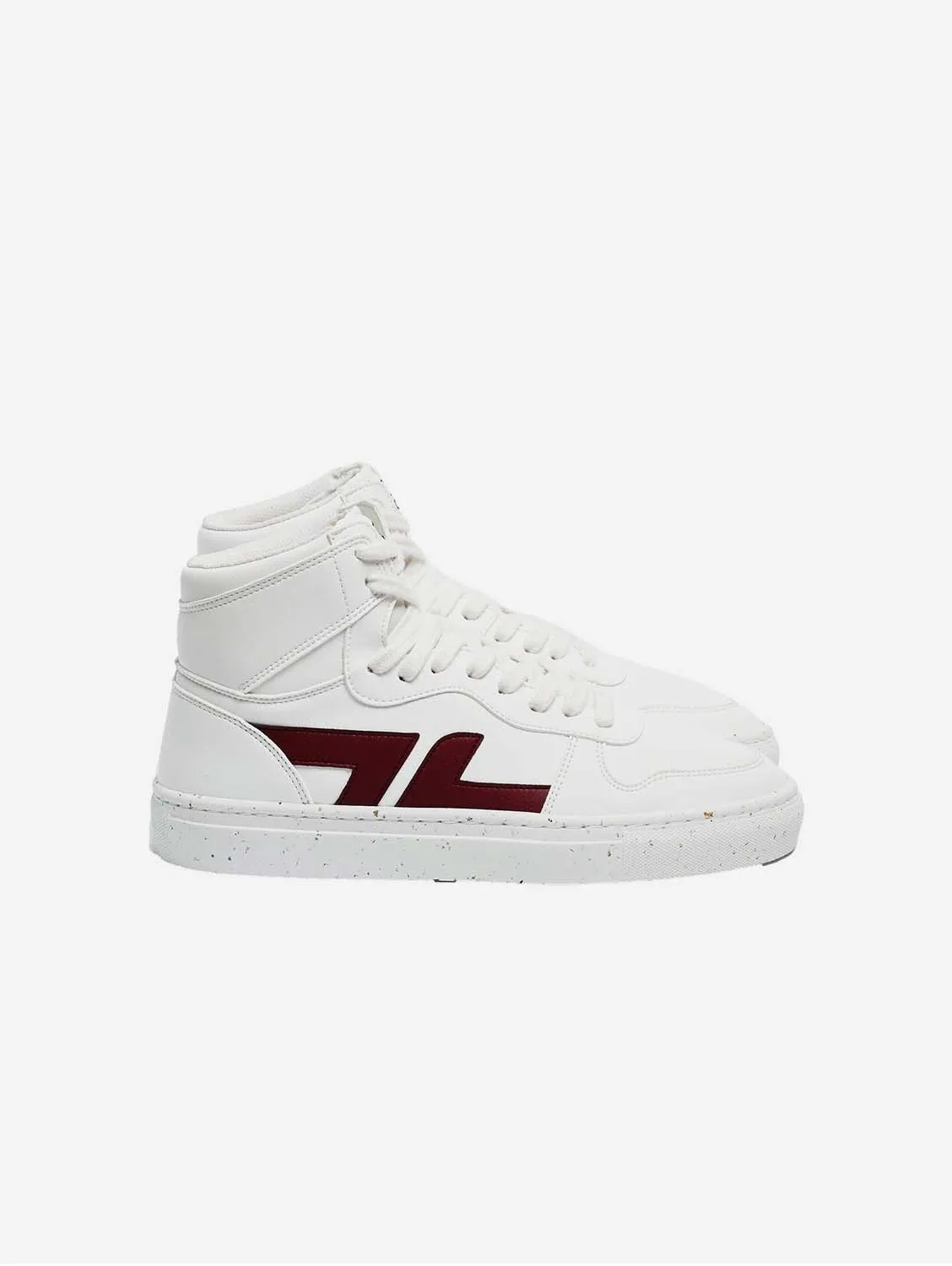 Alta High Top Vegan Sneakers | Burgundy