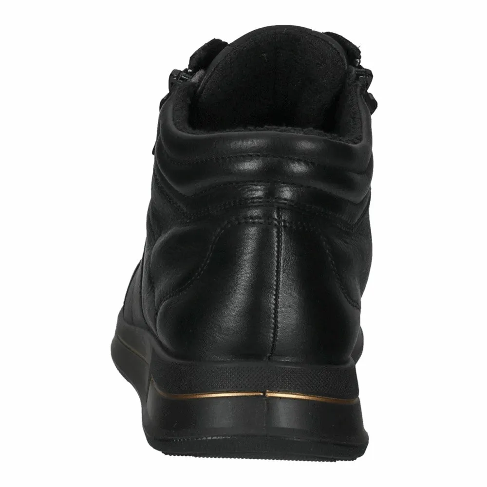 Ara Zapatillas Zip Sneakers, Black