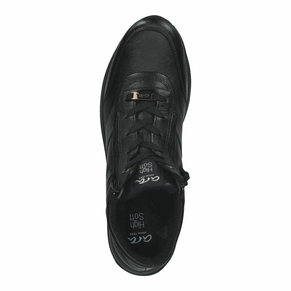 Ara Zapatillas Zip Sneakers, Black