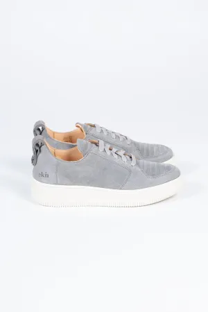 Argan Low Sutri Sneaker | Grey Suede